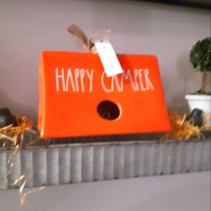 Rae Dunn Happy Camper Birdhouse